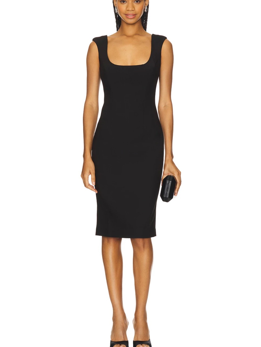 Bardot Audrey Fitted Midi Dress - Sleek Women's Cocktail Dress